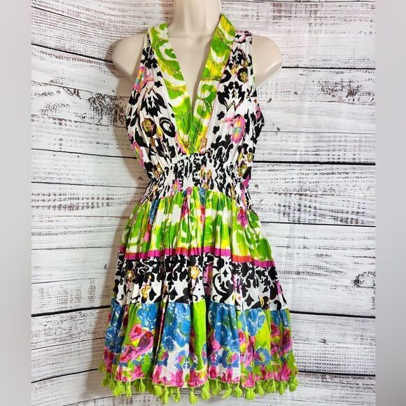 Antics sartoria by Giacomo cinque Dress womens one size Sequin beaded Resort